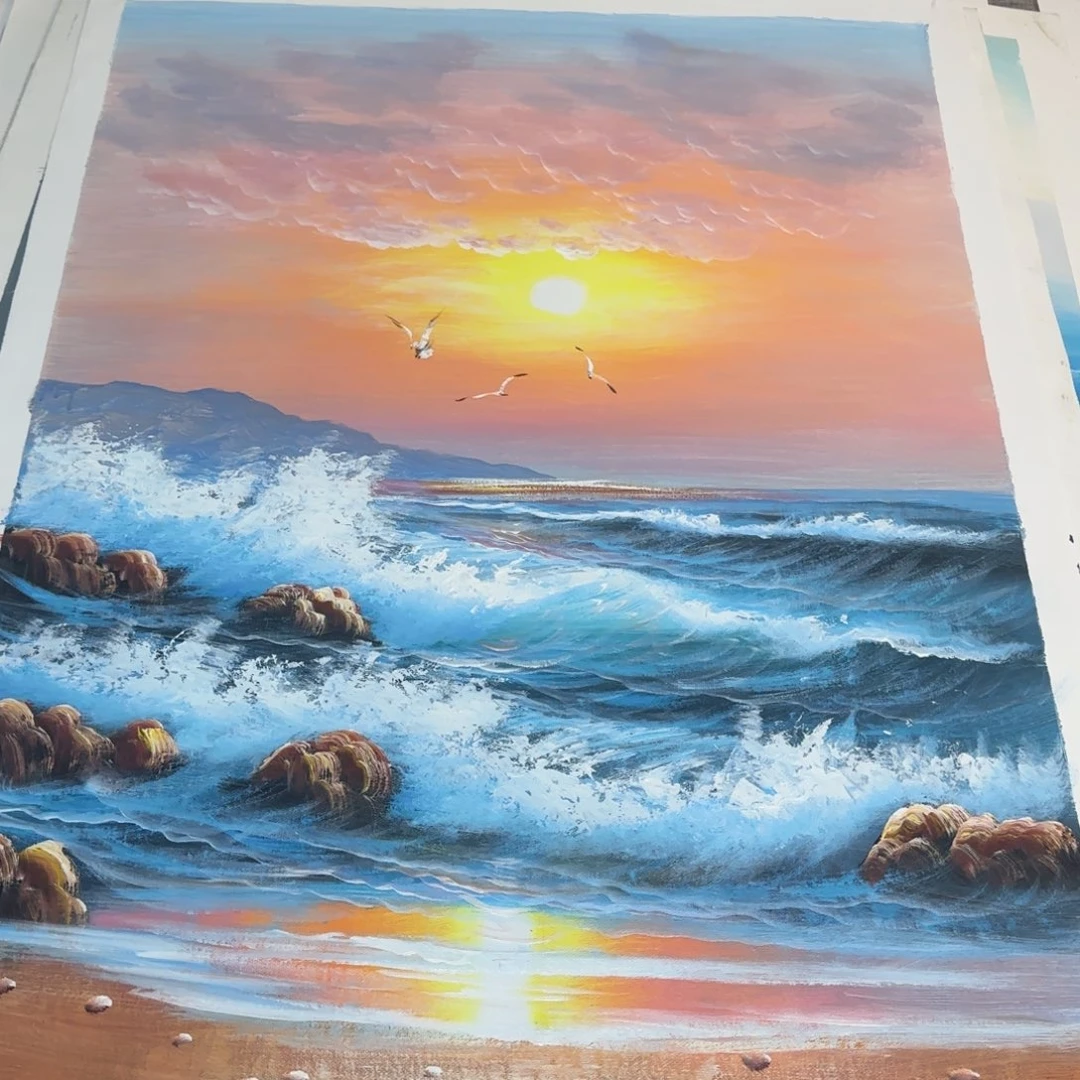 油画加油加油努力加油加油