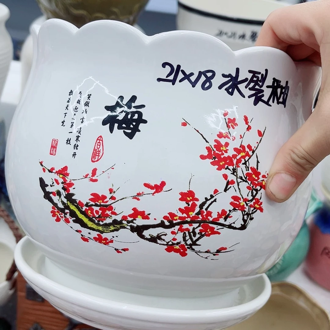 多肉绿植陶瓷花盆