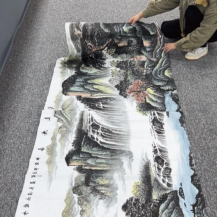 国画国画作品纯手绘