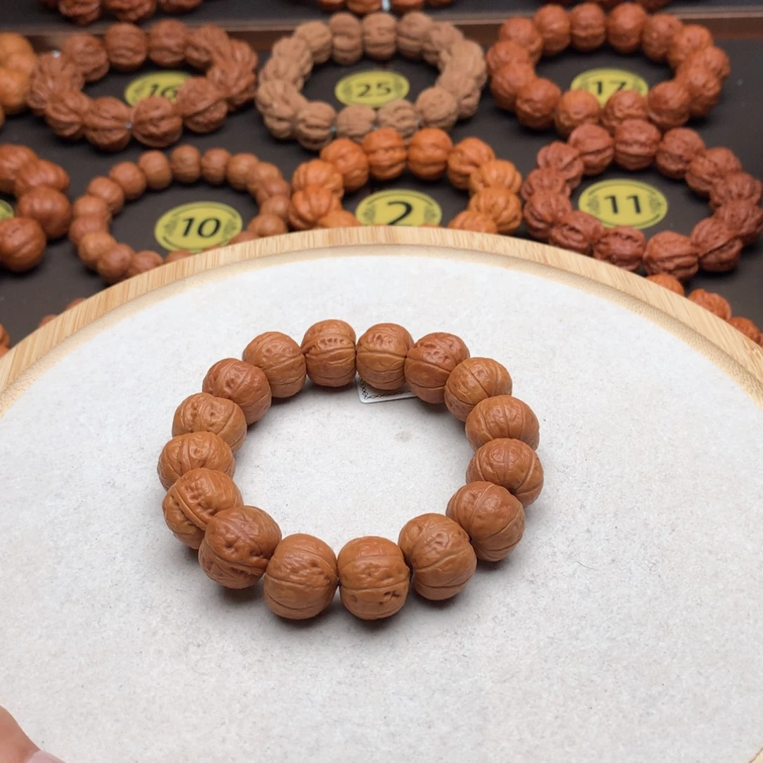 文玩核桃手串南瓜磨盘