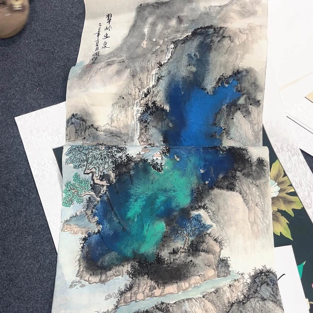 国画国画老师作品