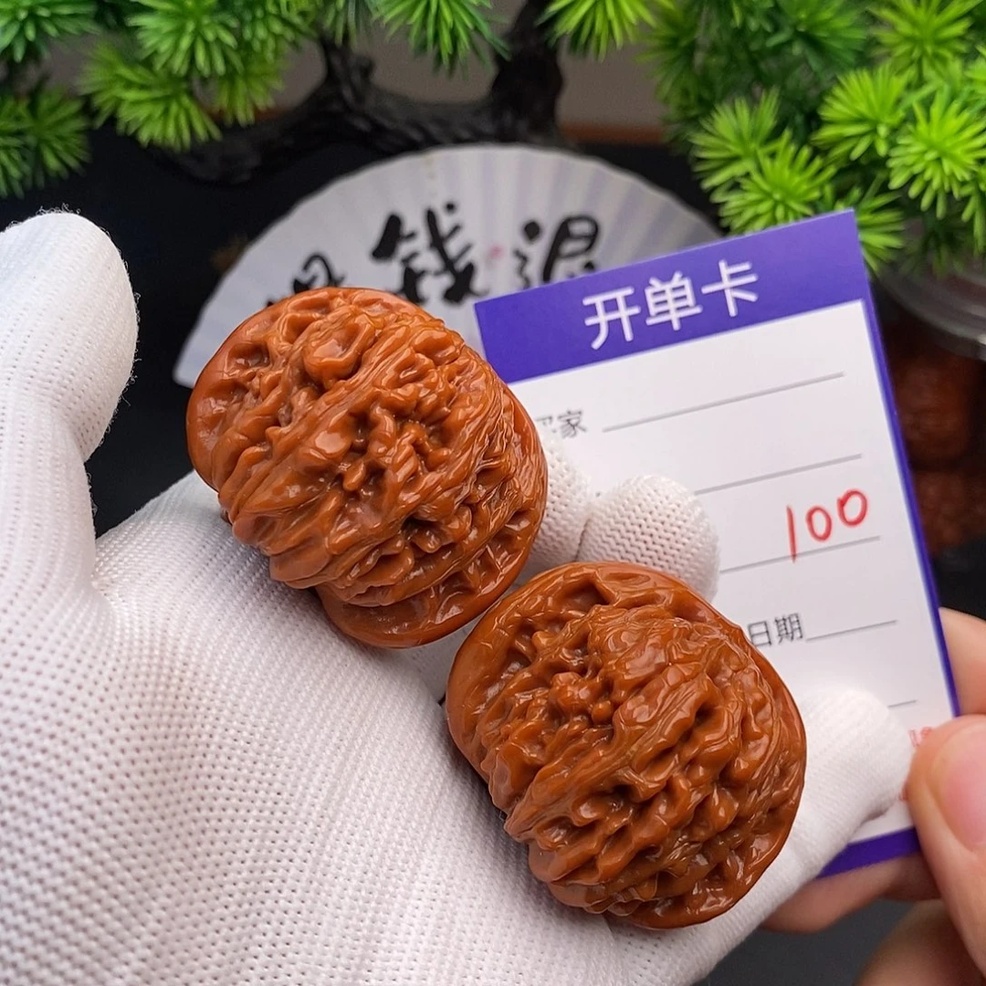 把件文玩核桃43楼子100