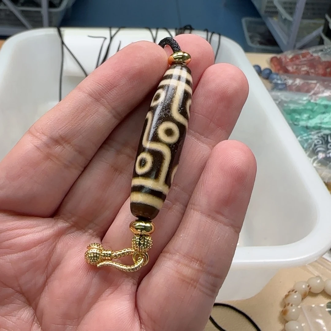 白玉菩提吊坠白色715