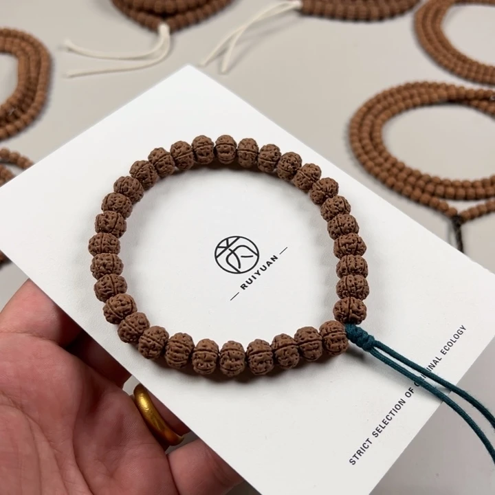 金刚菩提手串老树王普通款单圈尺寸10+