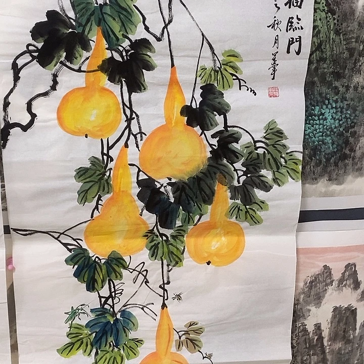 国画平价书画段莲军50/100