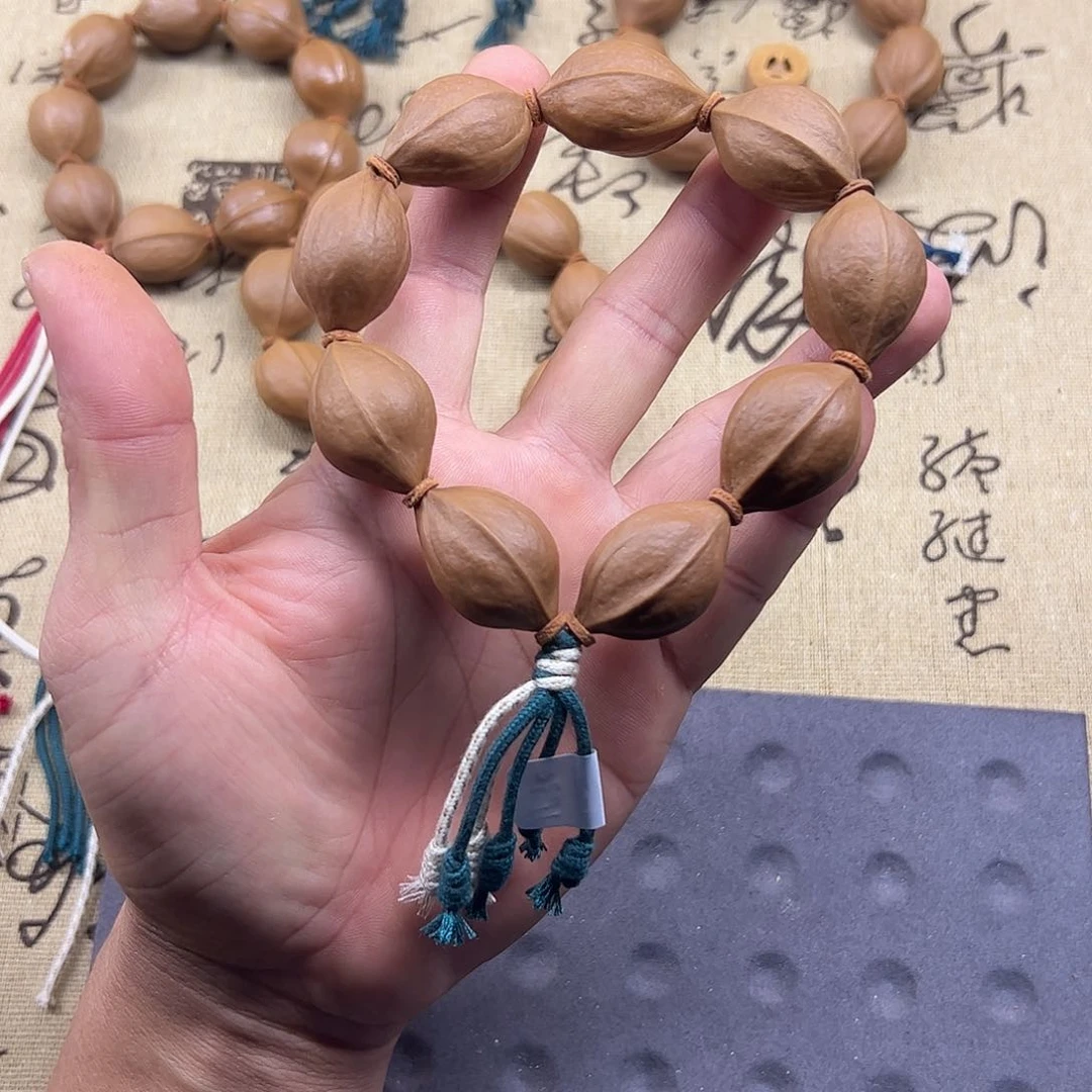橄榄核手串/手链老****子橄榄核手串梅林铁核1930尺寸