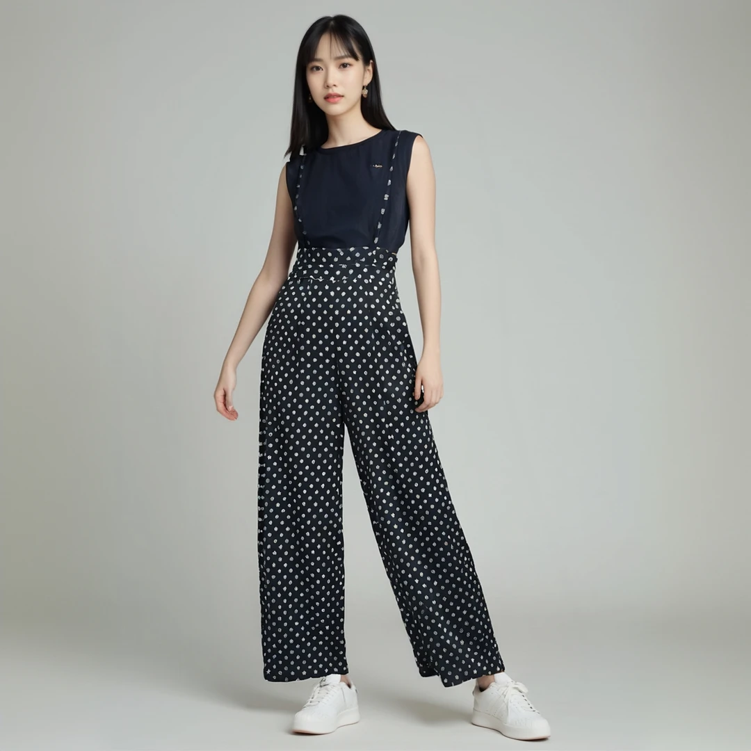 T359落肩袖套裤常规款街头风无袖圆领透气宽松黑色户外潮流