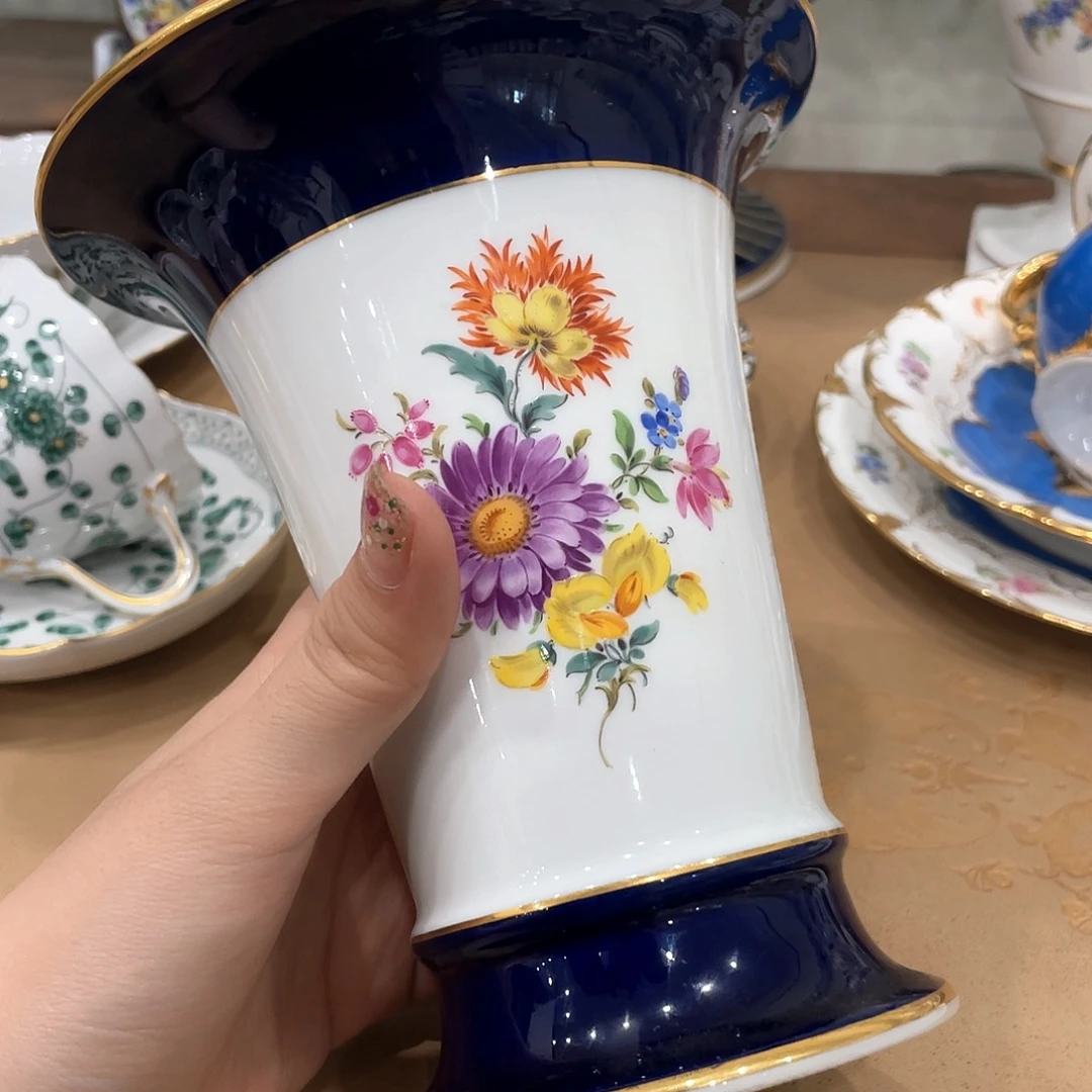 瓷片中古一等花瓶