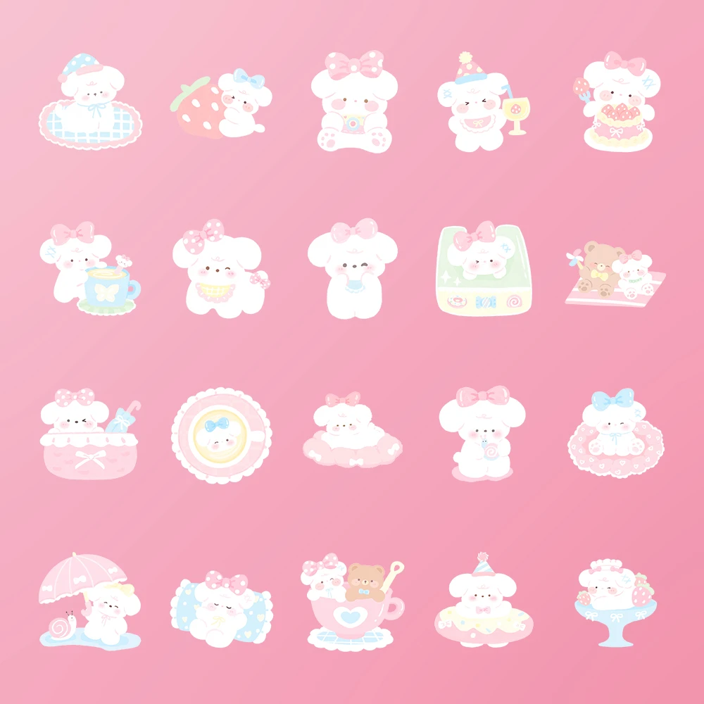 【云麓】贴纸狗狗异形贴纸20款