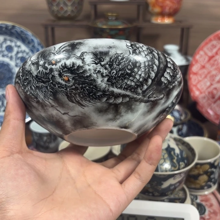 恭***历景德镇手工手绘陶瓷