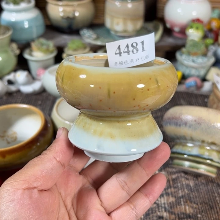 口6 手工花盆满30包邮