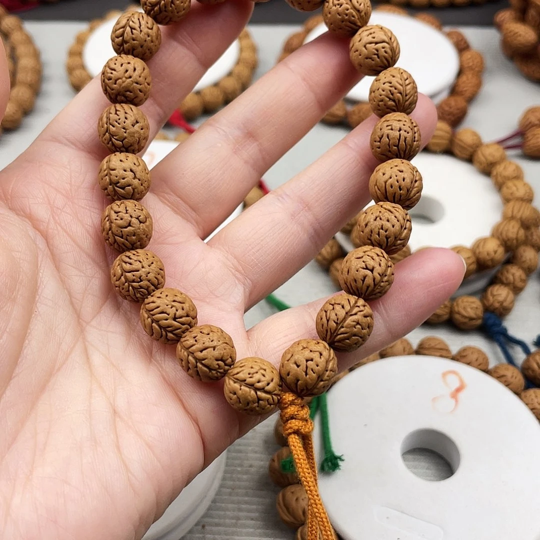 ****Q手串/手链核桃11.5尺寸野生桃核手持