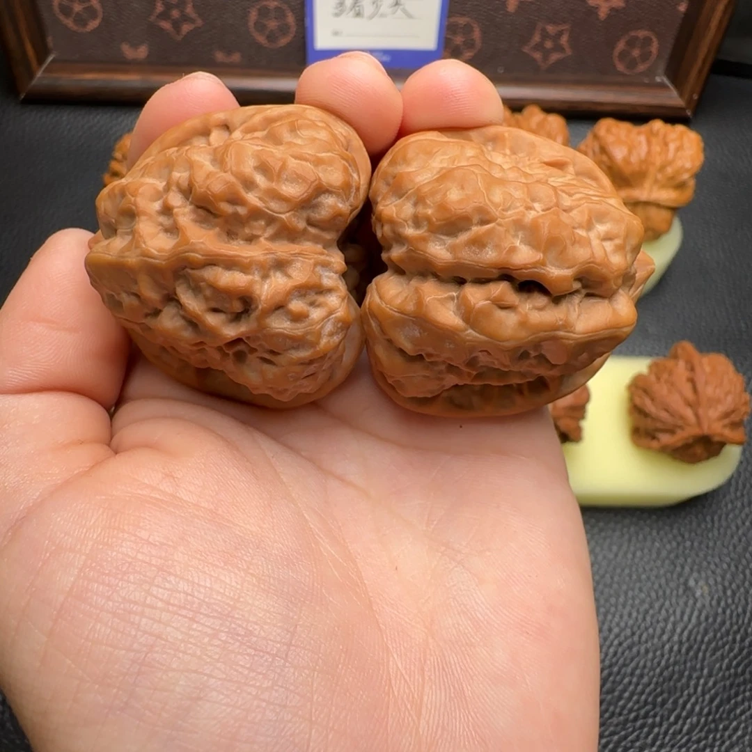 文玩核桃把件40尺寸 蛙蛙