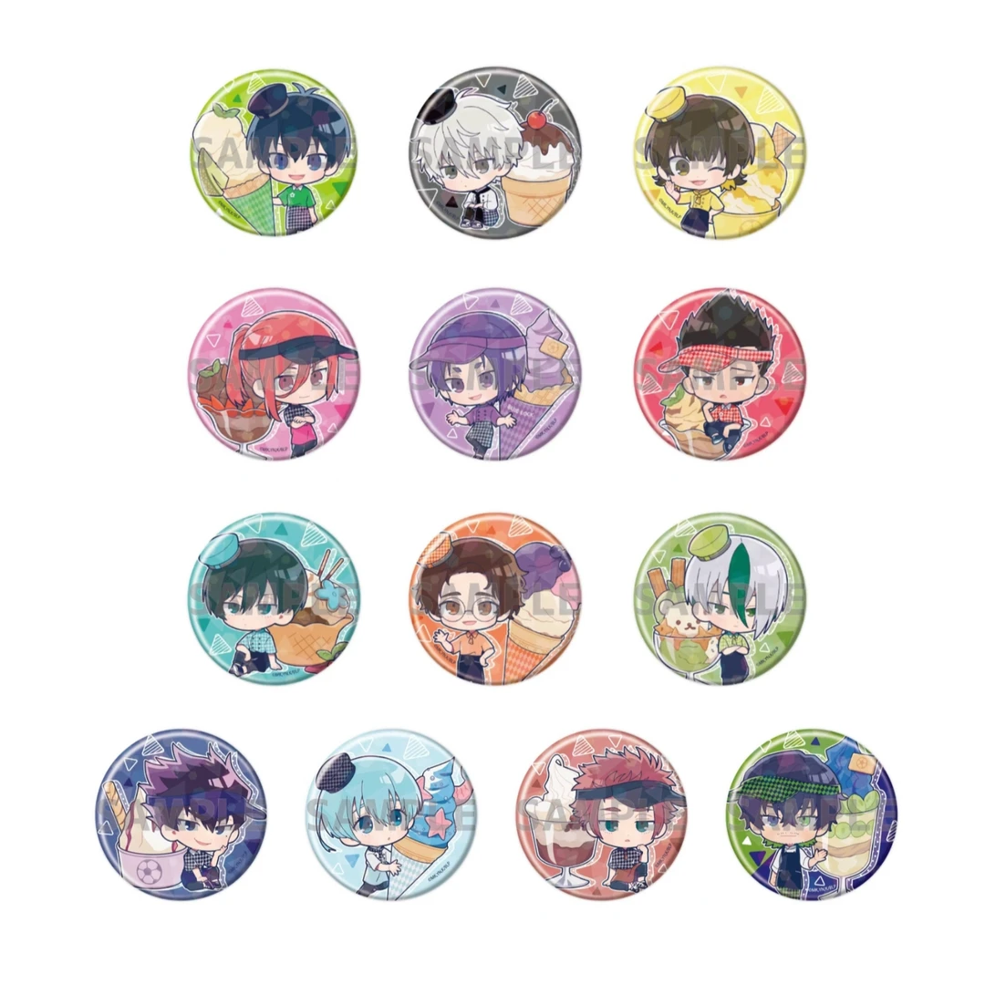 【蓝锁日谷】蓝色监狱 冰淇淋系列 Q版 徽章吧唧 立牌 盲盒代拆