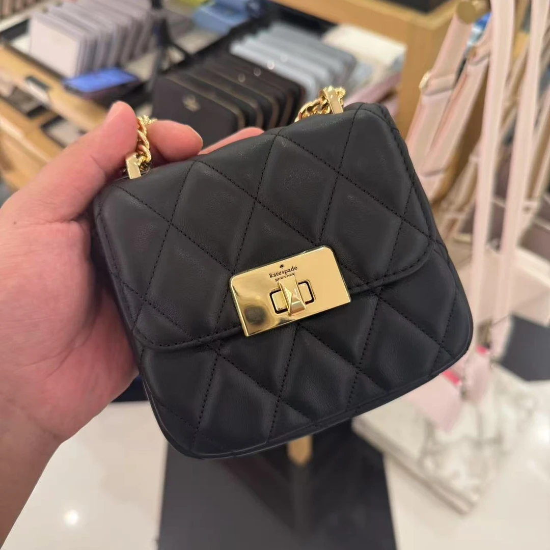 【预售】Kate spade/凯特丝蓓翻盖斜挎链条包KJ956