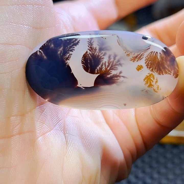 未镶嵌玛瑙/玉髓珠宝半成品