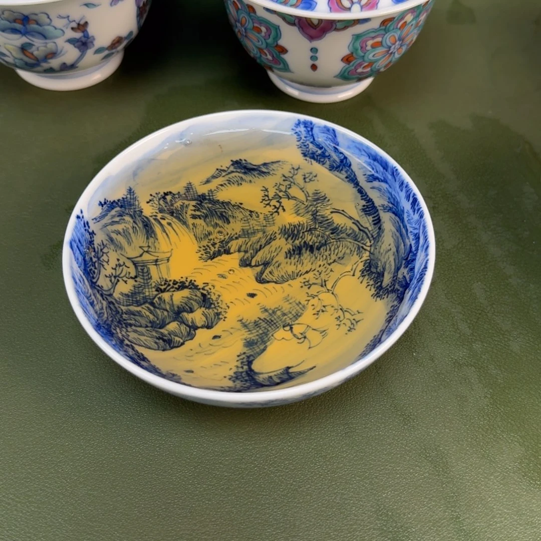 景德镇纯手绘茶具圆圆281