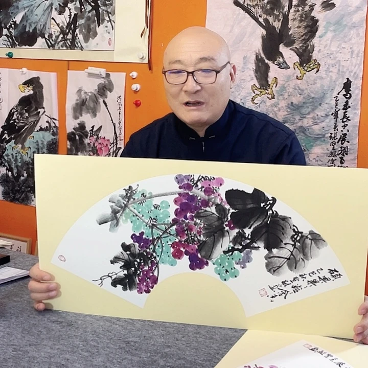 国画张圣敏先生纯手绘作品