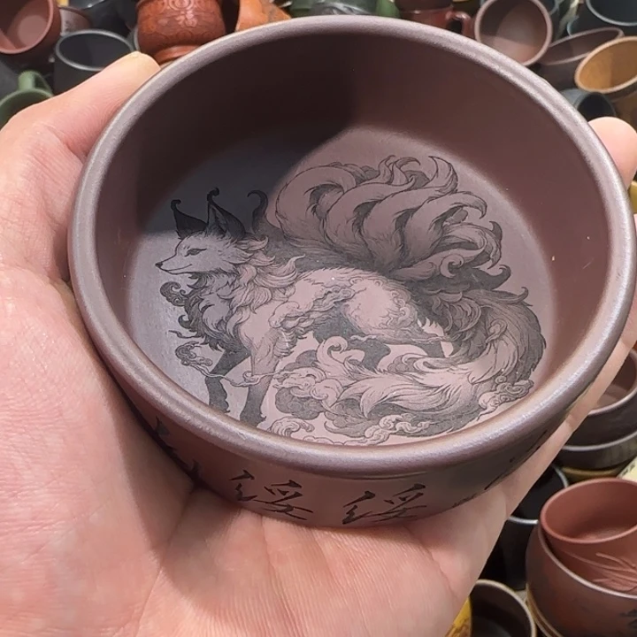 茶杯紫砂全手工制作工艺