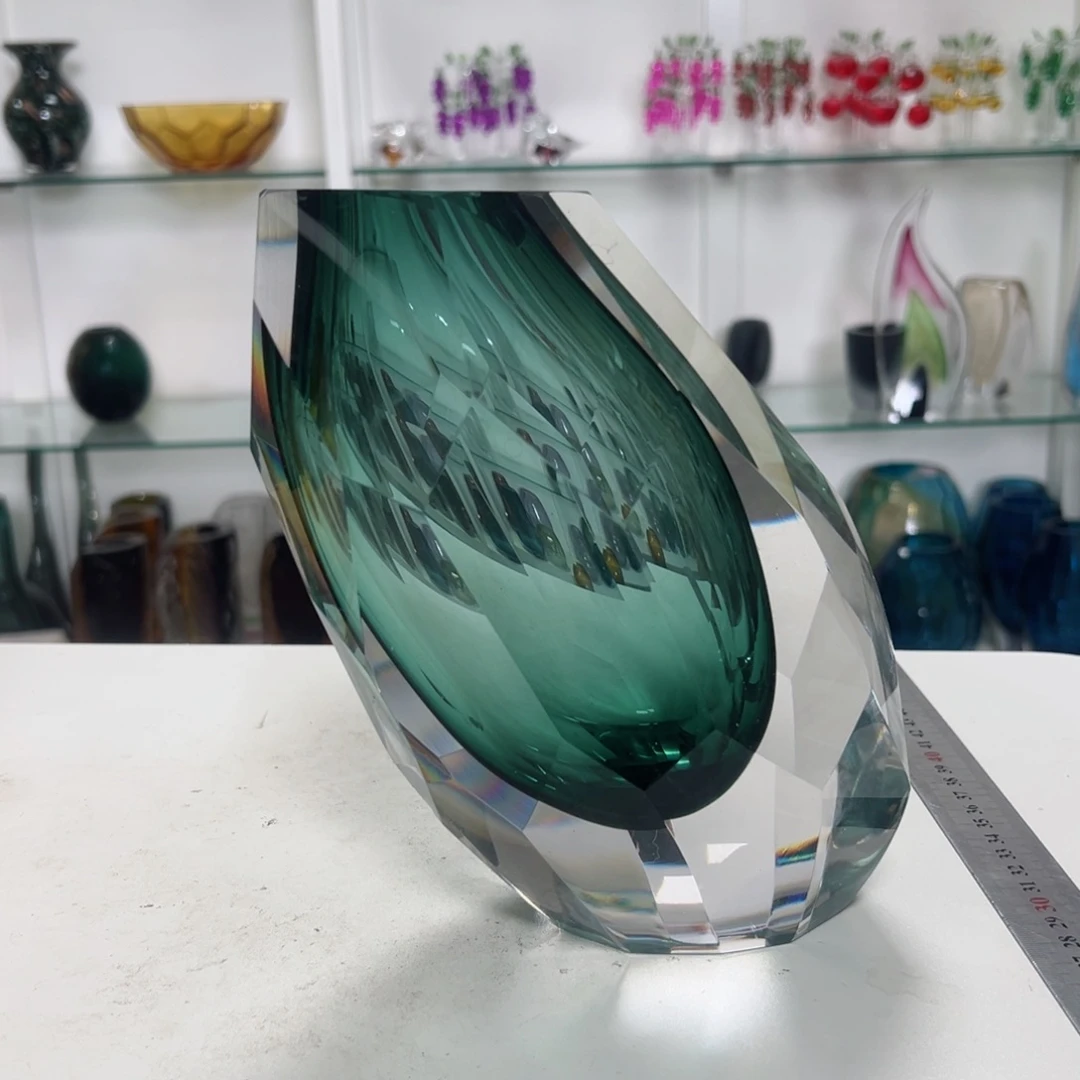 23 高轻奢琉璃花器福利正常手工痕迹