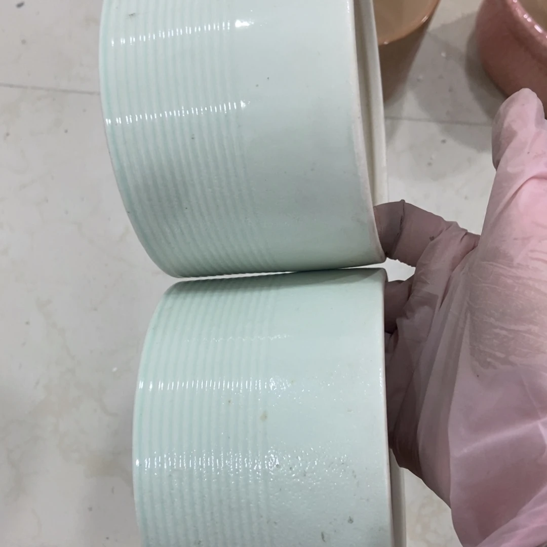 红陶高温陶瓷花盆