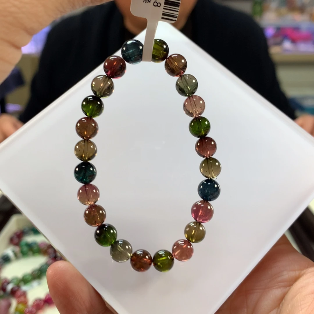 碧玺手链未镶嵌7.6左右