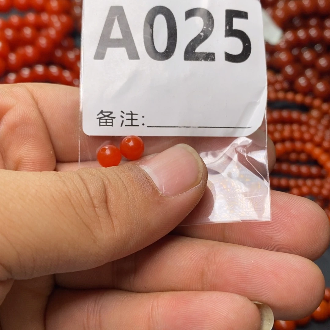 狼***下南红玛瑙未镶嵌手链