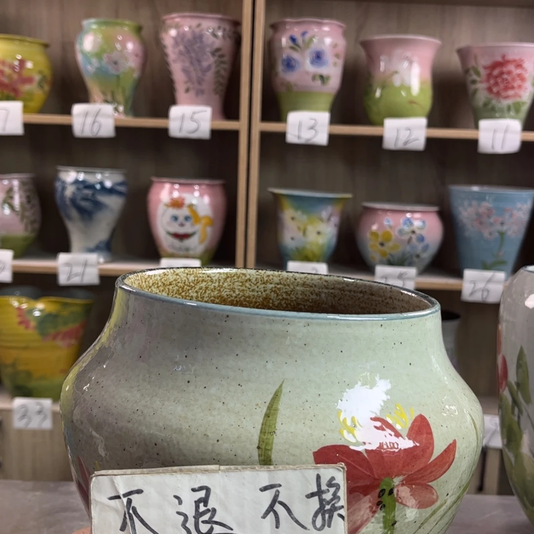 景德镇陶瓷花盆花盆