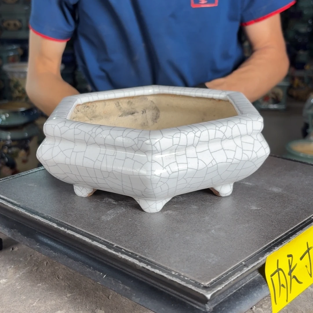 一风堂石湾花盆 内16*5