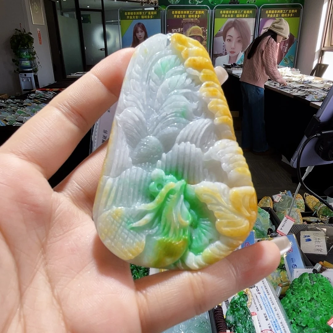 颈饰未镶嵌翡翠一