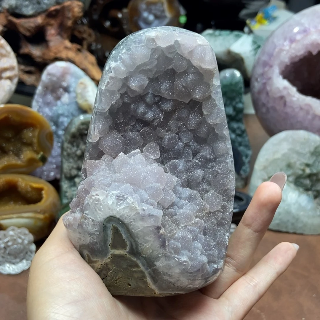 摆件未镶嵌紫晶水晶