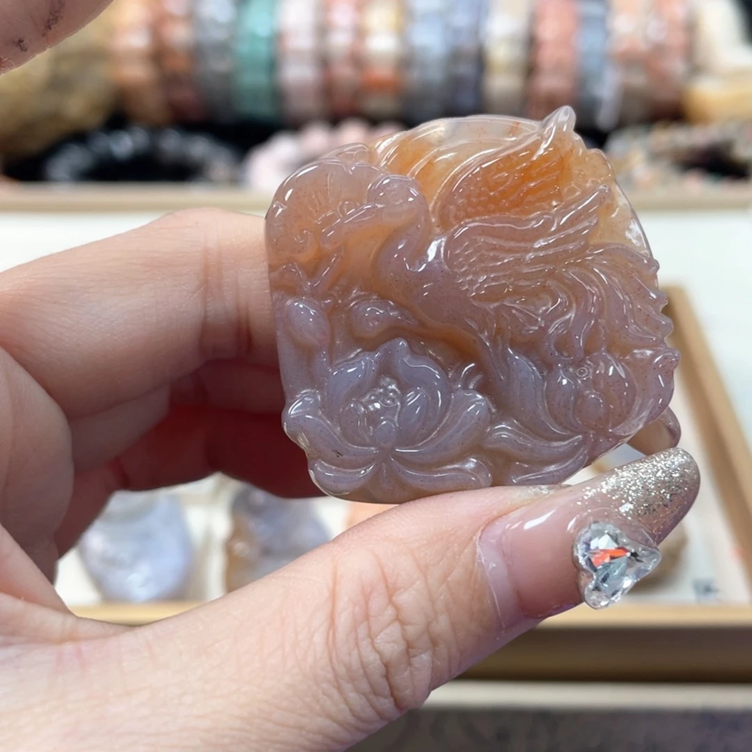 硅化珊瑚（珊瑚玉）手链未镶嵌遗***好937