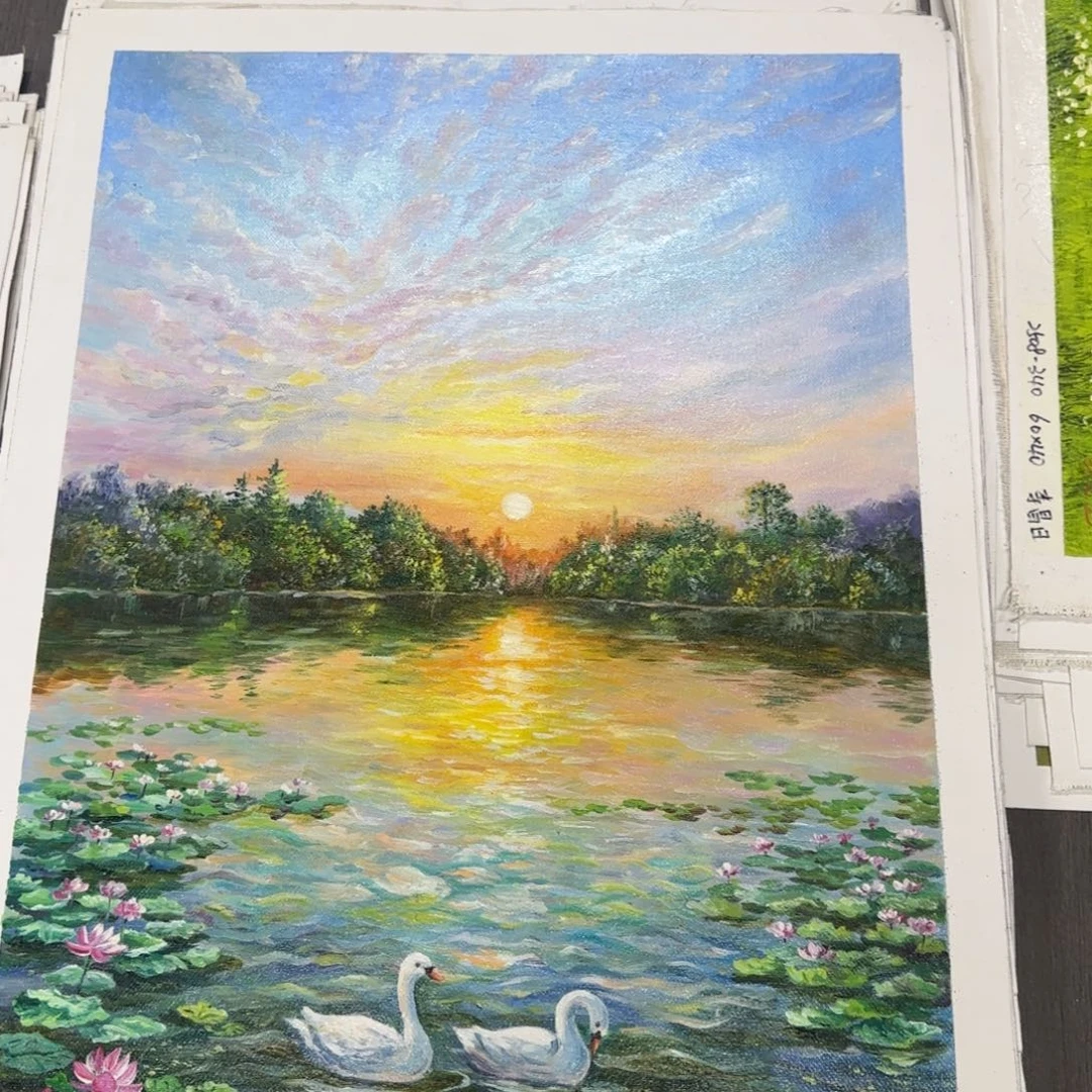 油画加油加油努力加油加油