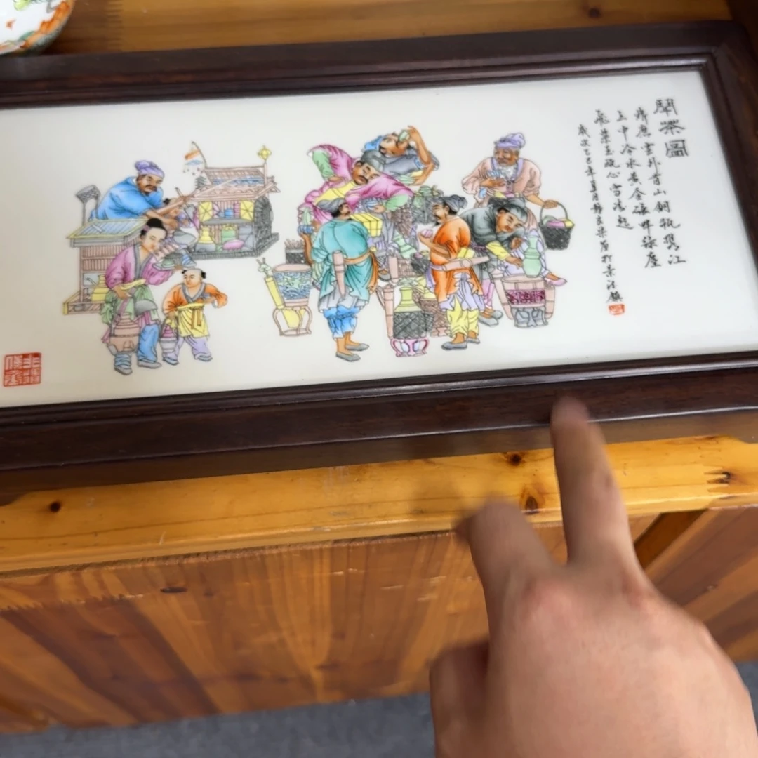 小***党全手工全手绘陶瓷