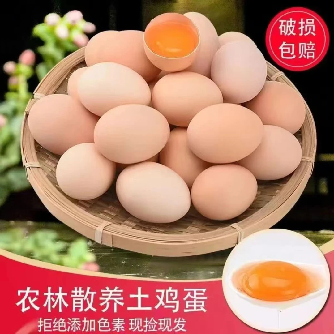 【供销专属】林园散养大个精品五谷蛋净重五斤新鲜直达