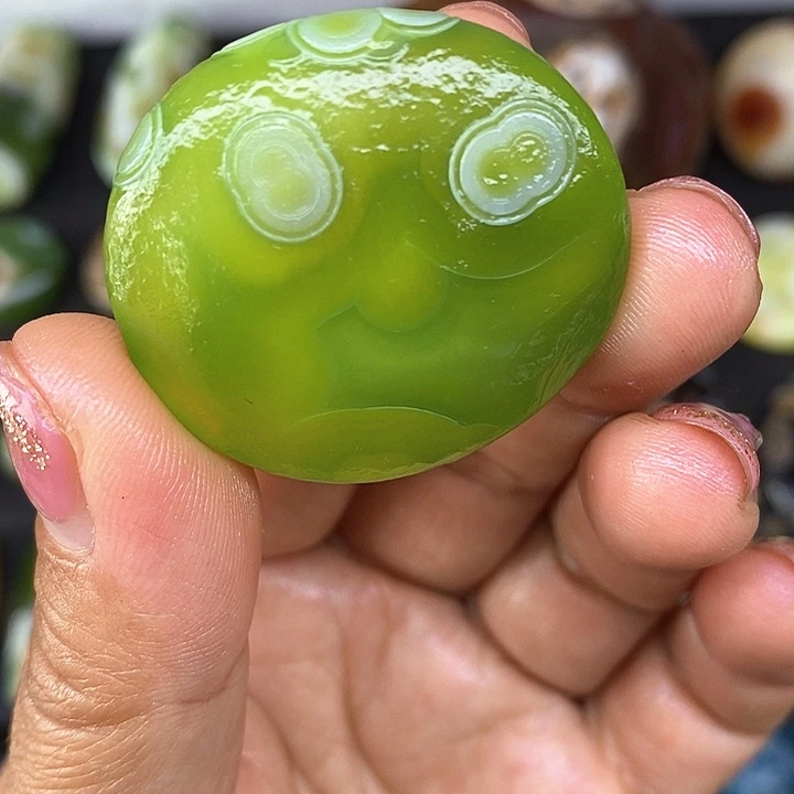 花眼玛瑙奇石无孔