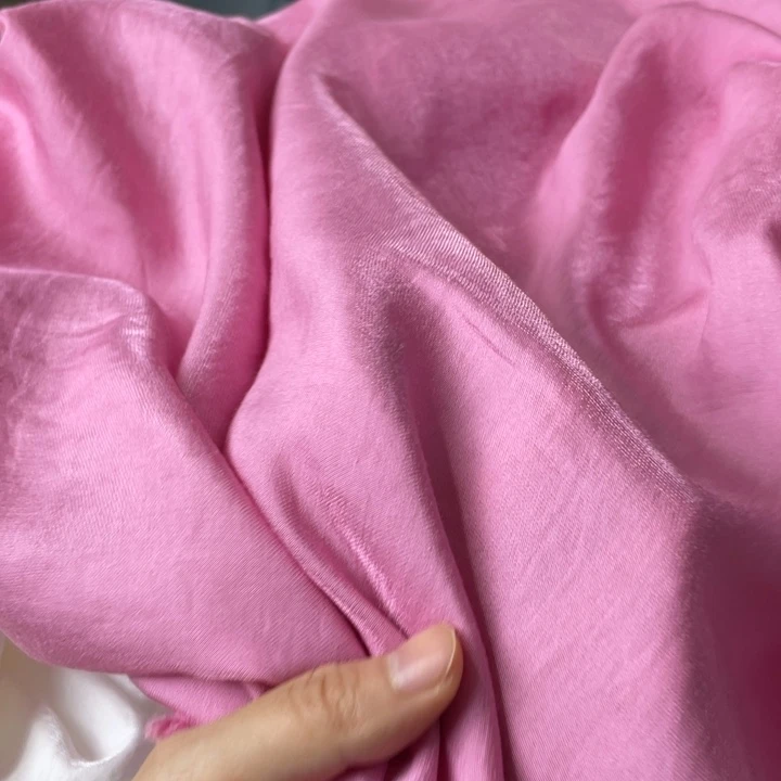 天丝（莱赛尔纤维）玫粉色人鱼姬2米