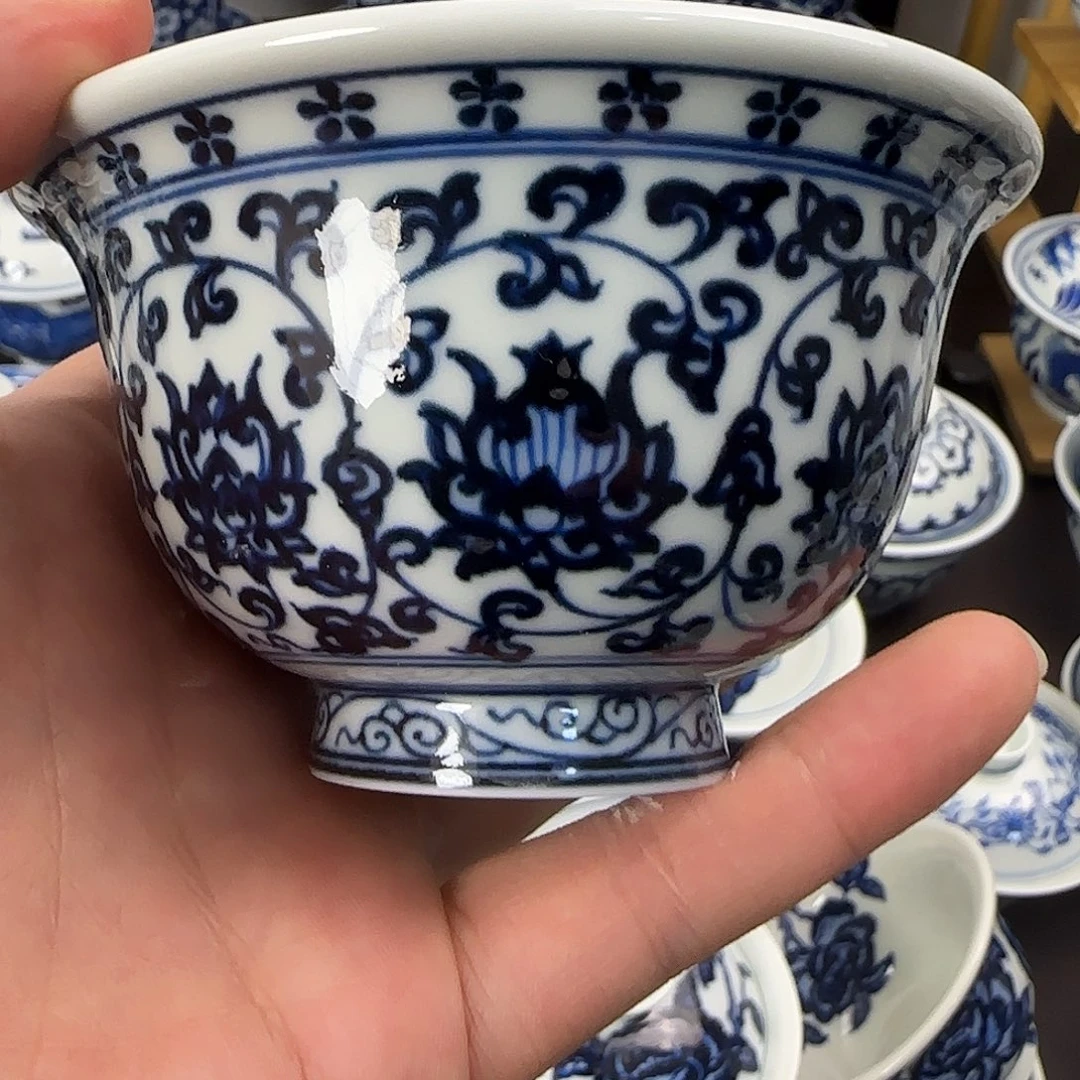 全手绘景德镇陶瓷茶具