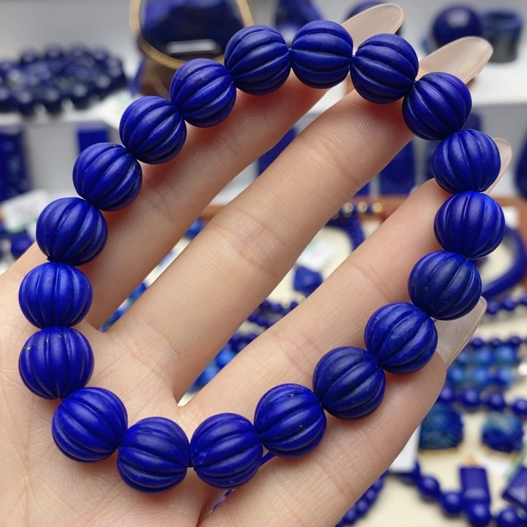 青金石未镶嵌手链10➕