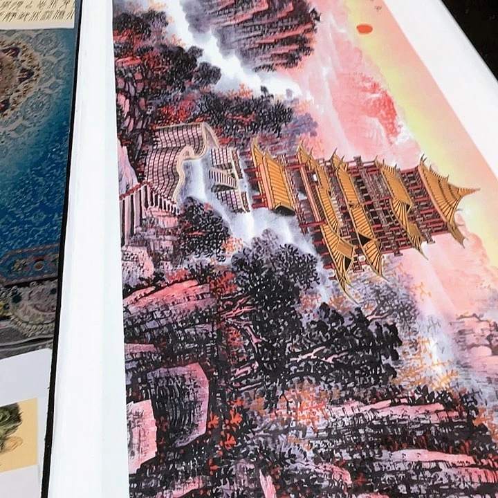 国画书画描金拓染金石传拓手写