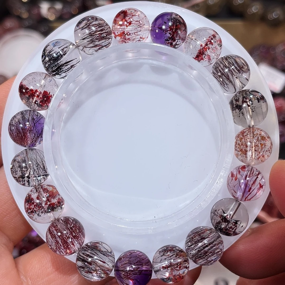 未镶嵌手串水晶10.7