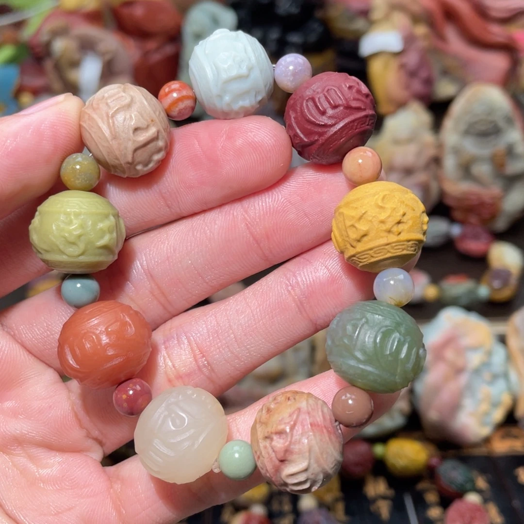 石英质玉未镶嵌手链