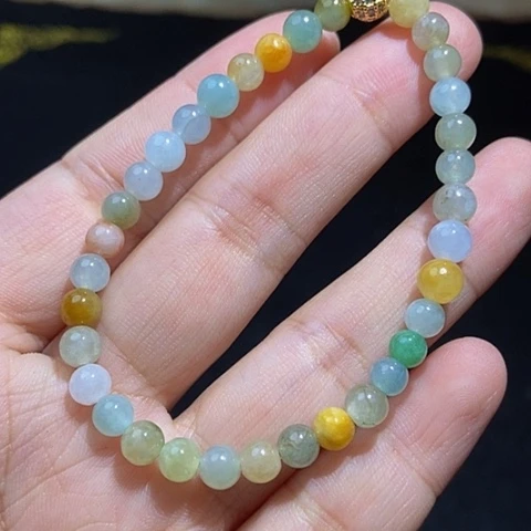 未镶嵌手串翡翠翡翠