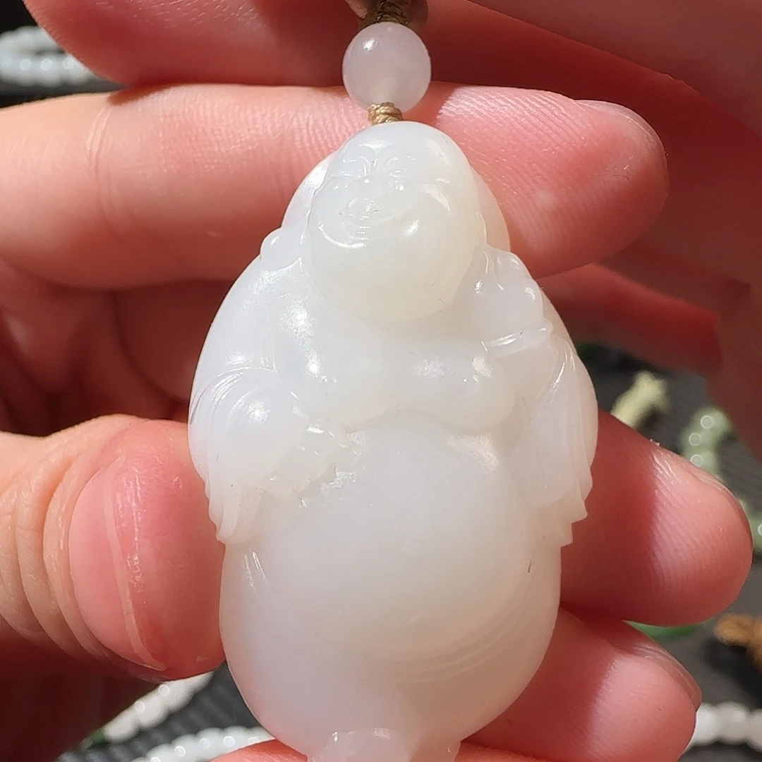 和田玉（白玉）未镶嵌颈饰