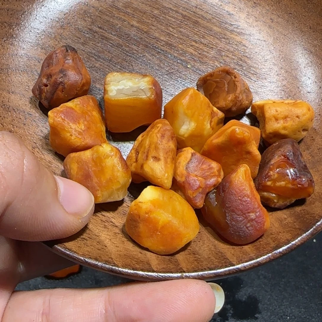 定制琥珀未镶嵌福*专属定制