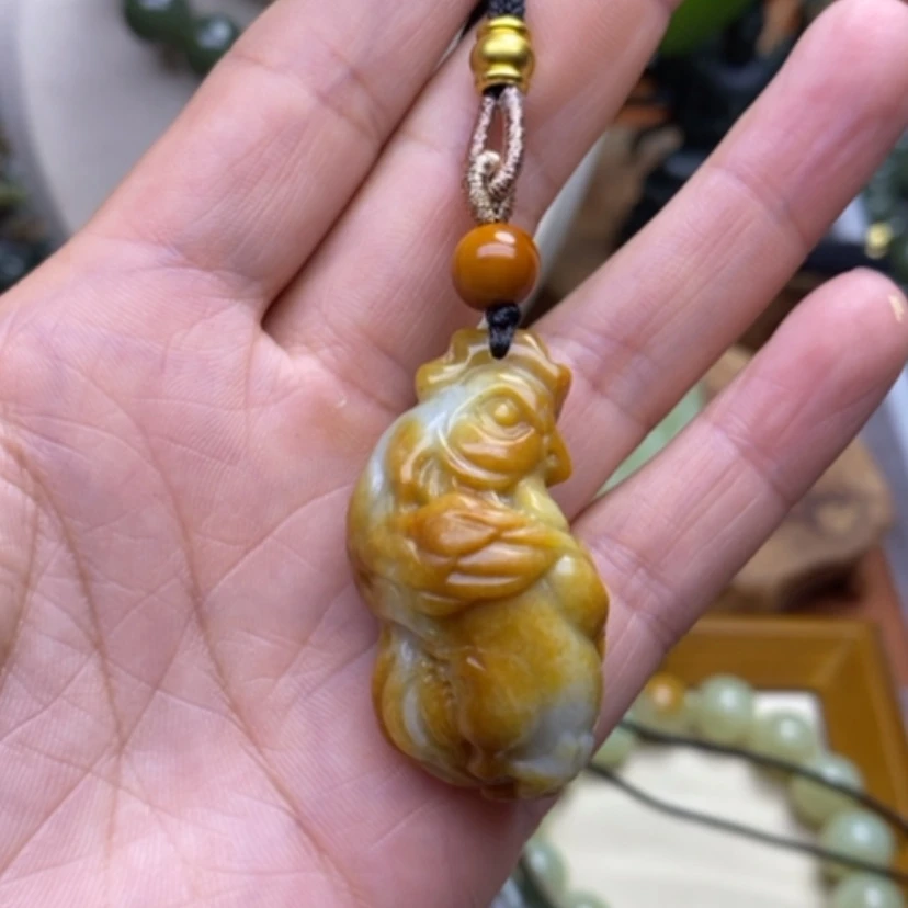 【闪购商品】未镶嵌和田玉挂件许*草