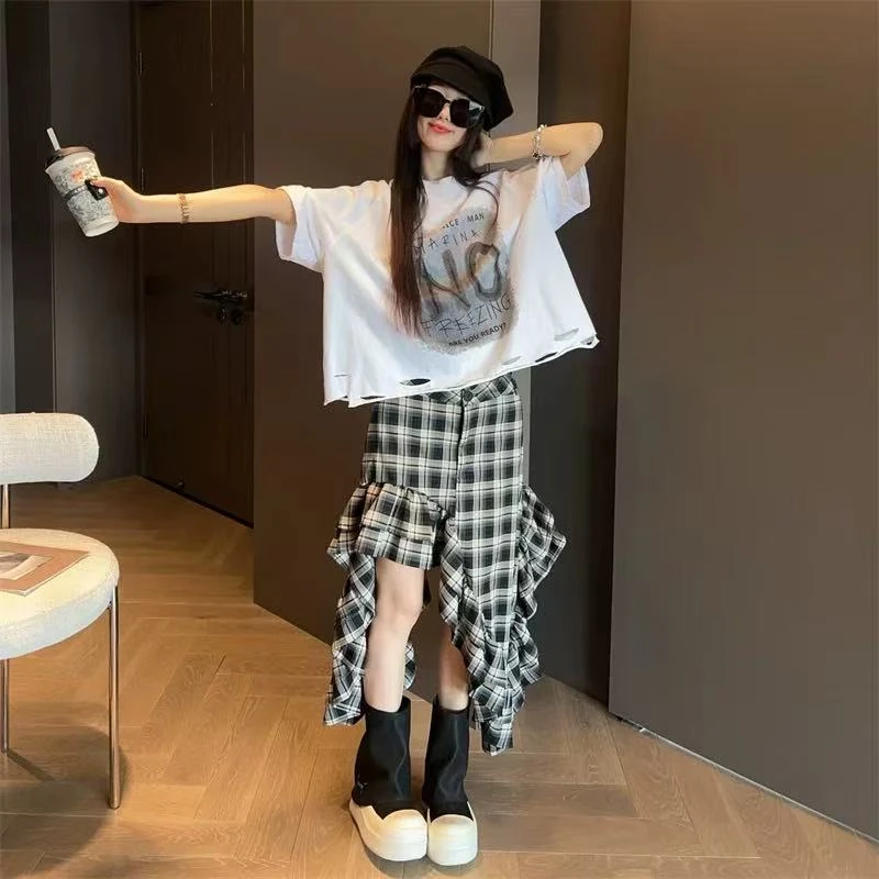 505462  韩版男童女童舒适时尚洋气舒适时尚百搭短袖