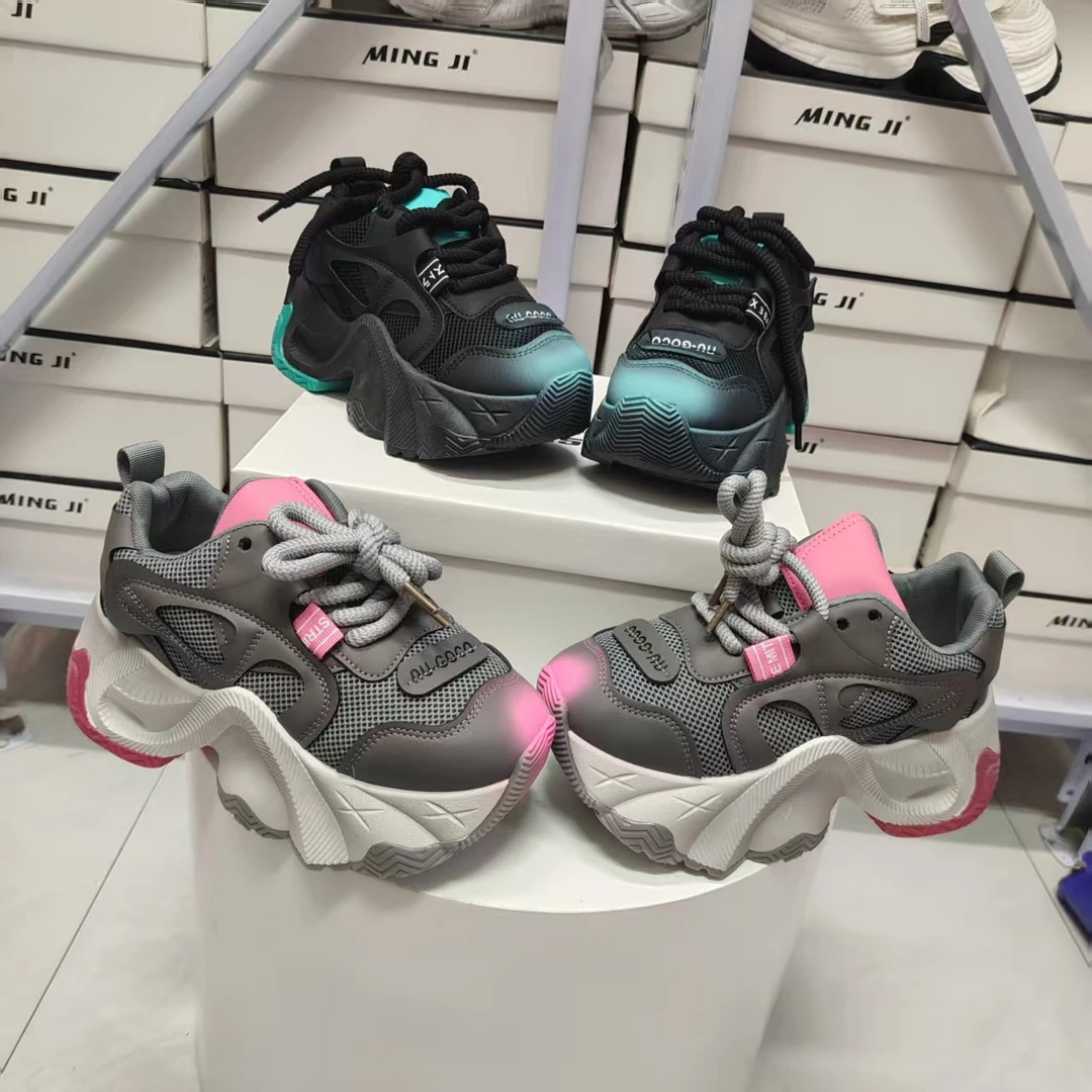 6018厚底老爹鞋欧洲站潮款