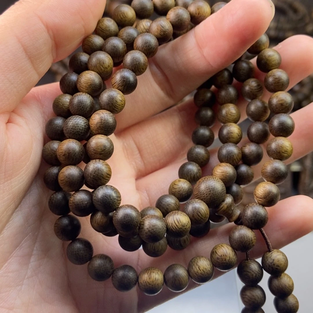 手串沉香木丁*师越南芽庄白棋楠