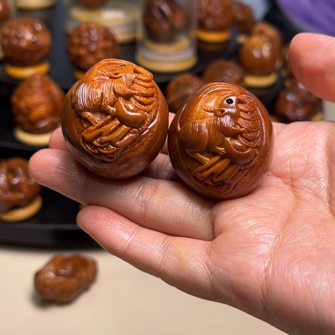 橄榄核手串/手链数钱一对